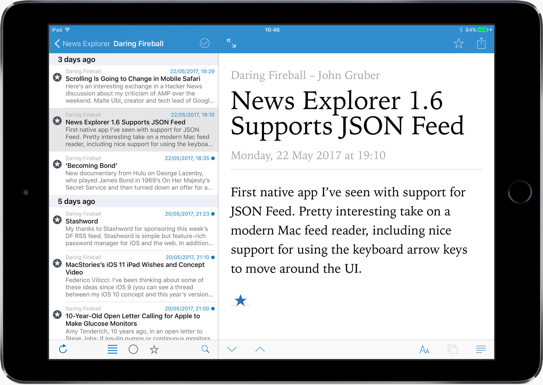News Explorer 1.6 iOS